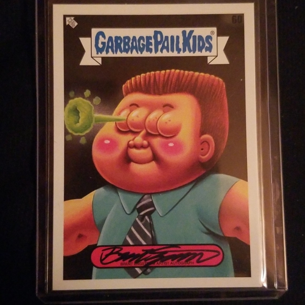 35th anniversary gpk autographed card #60. 35/50